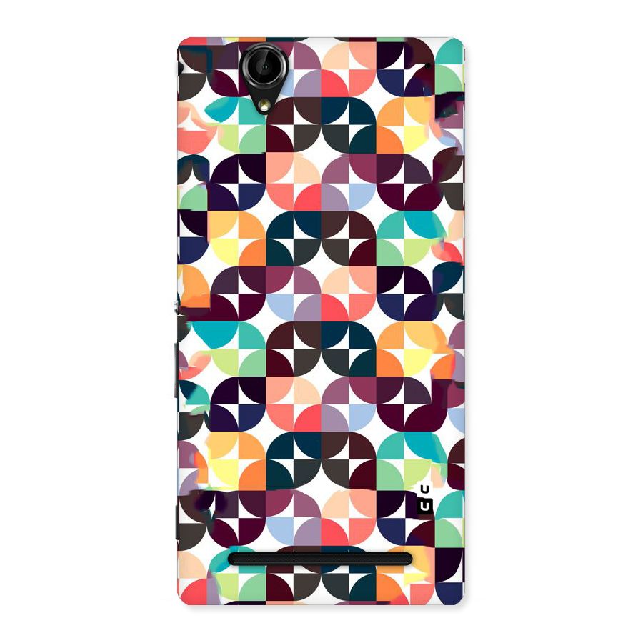 Multicolor Arc Back Case for Sony Xperia T2