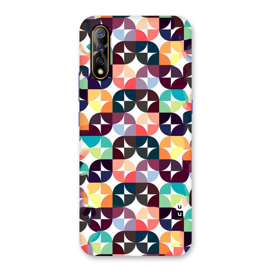 Multicolor Arc Back Case for Vivo S1