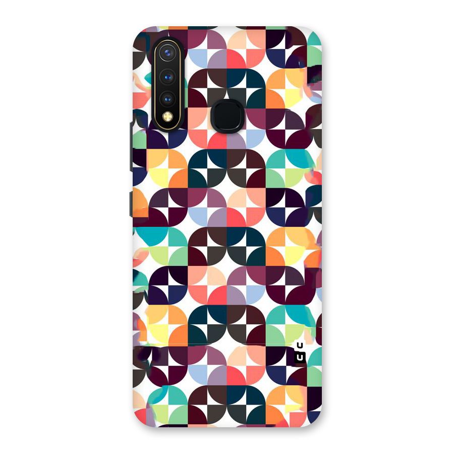 Multicolor Arc Back Case for Vivo U20