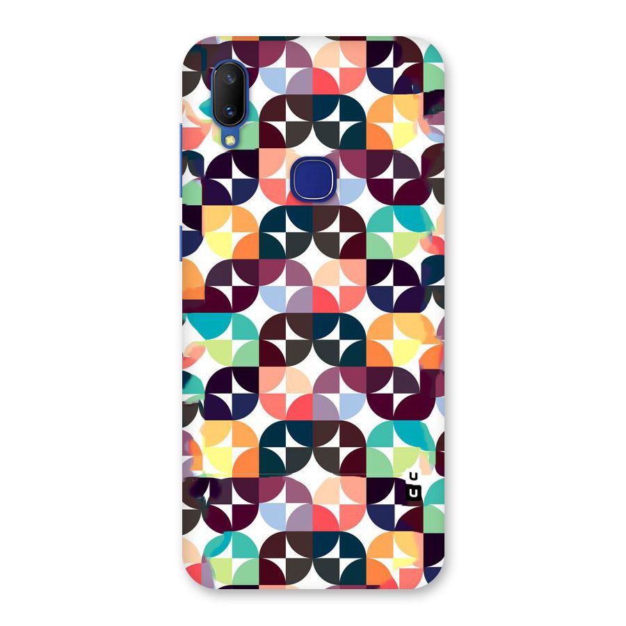 Multicolor Arc Back Case for Vivo V11