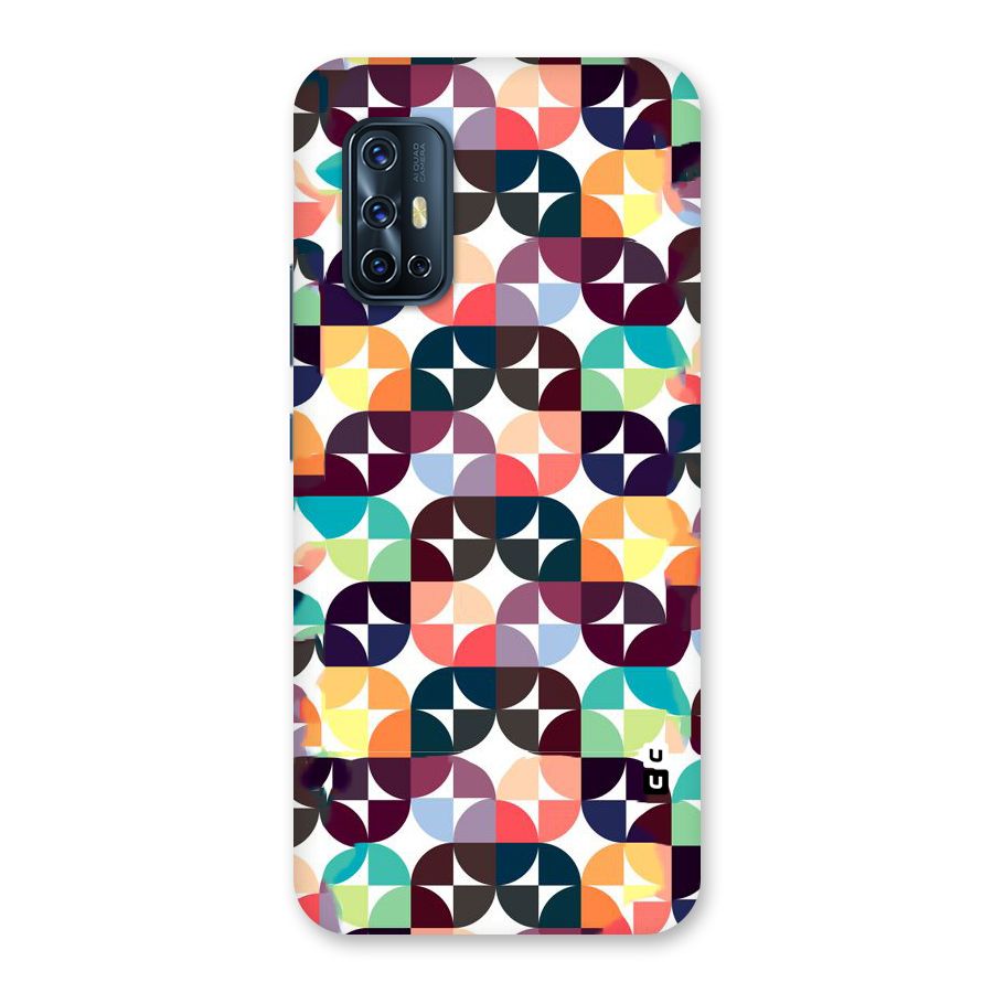 Multicolor Arc Back Case for Vivo V17