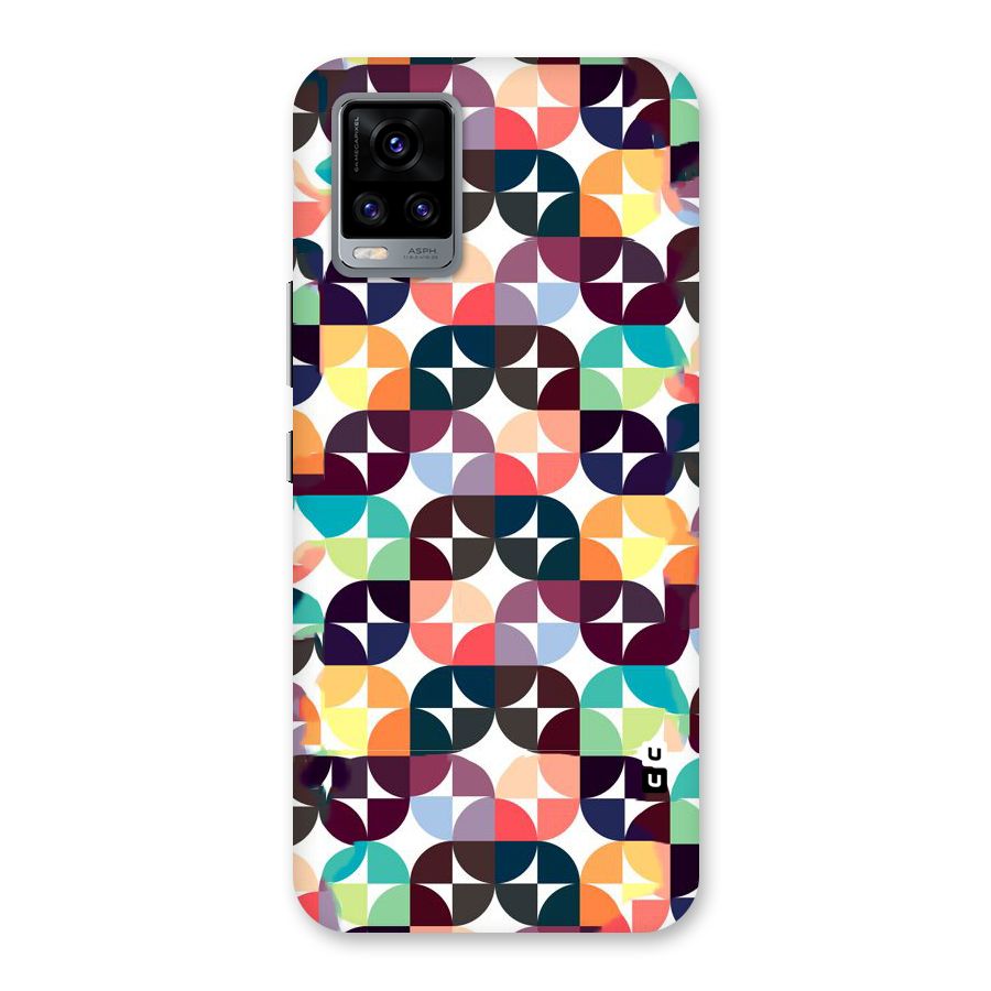 Multicolor Arc Back Case for Vivo V20