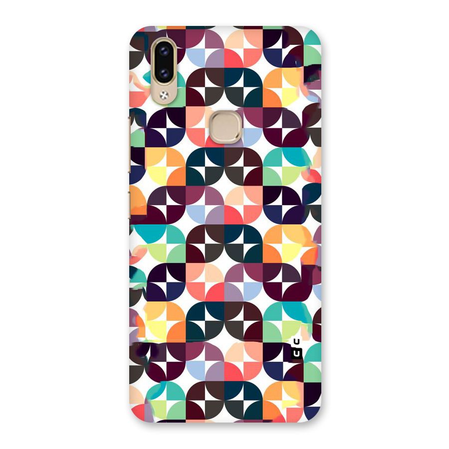 Multicolor Arc Back Case for Vivo V9