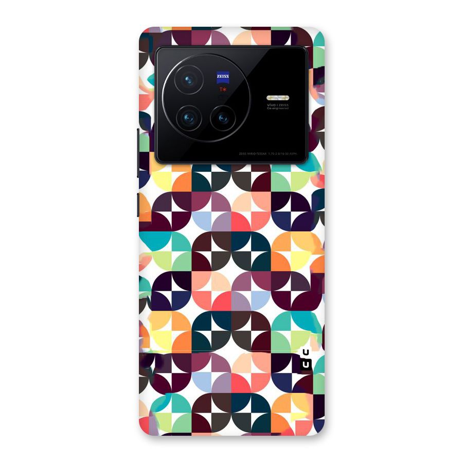 Multicolor Arc Back Case for Vivo X80