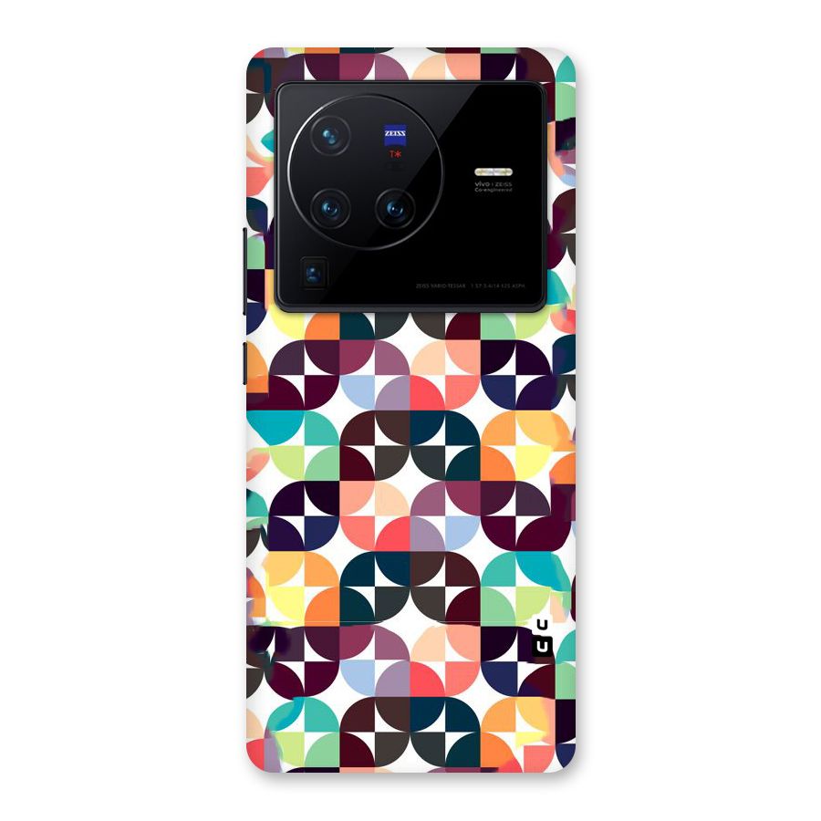Multicolor Arc Back Case for Vivo X80 Pro