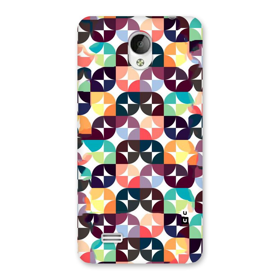 Multicolor Arc Back Case for Vivo Y21