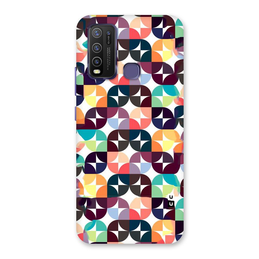 Multicolor Arc Back Case for Vivo Y30