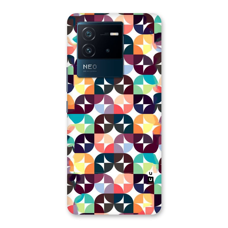 Multicolor Arc Back Case for Vivo iQOO Neo 6 5G