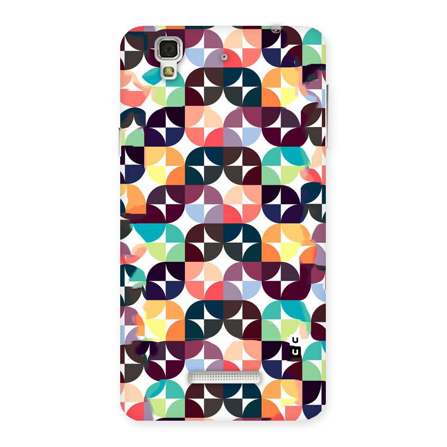Multicolor Arc Back Case for Yu Yureka