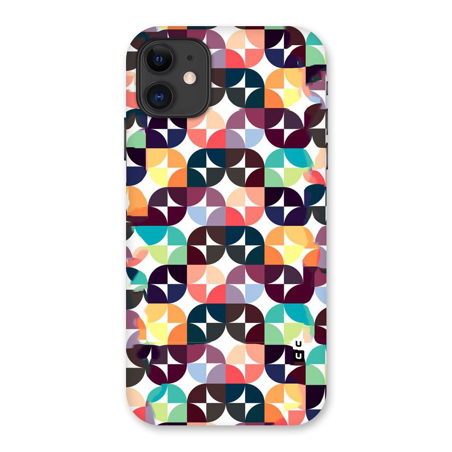 Multicolor Arc Back Case for iPhone 11