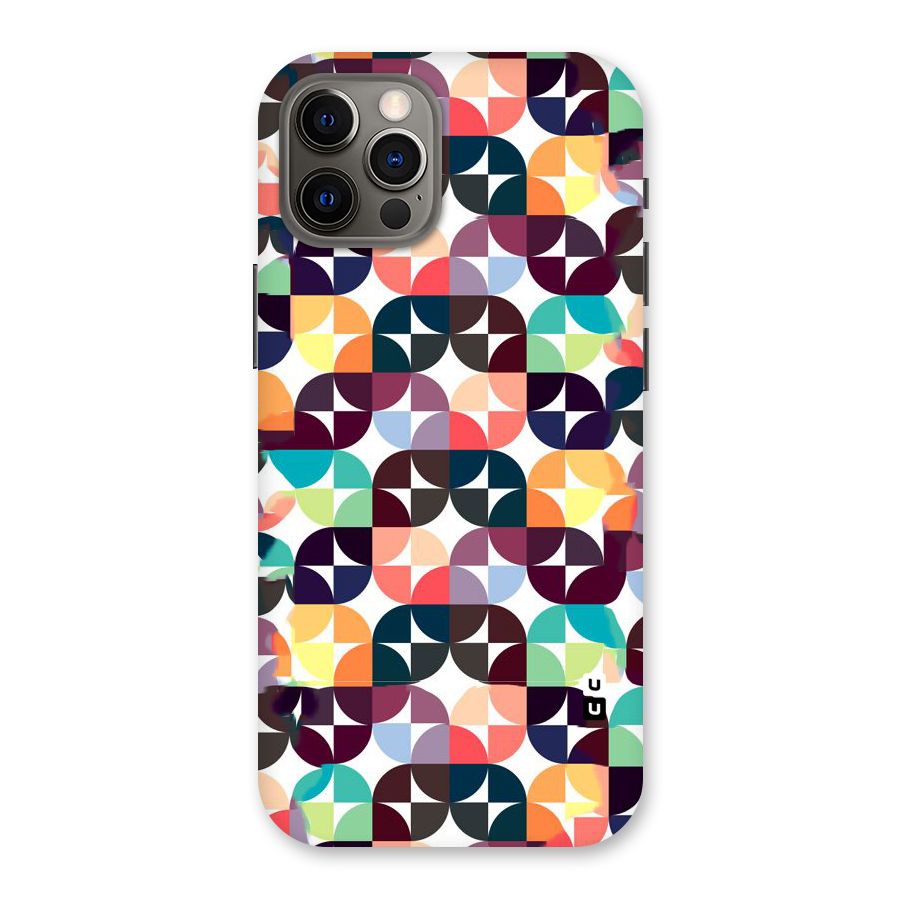 Multicolor Arc Back Case for iPhone 12 Pro