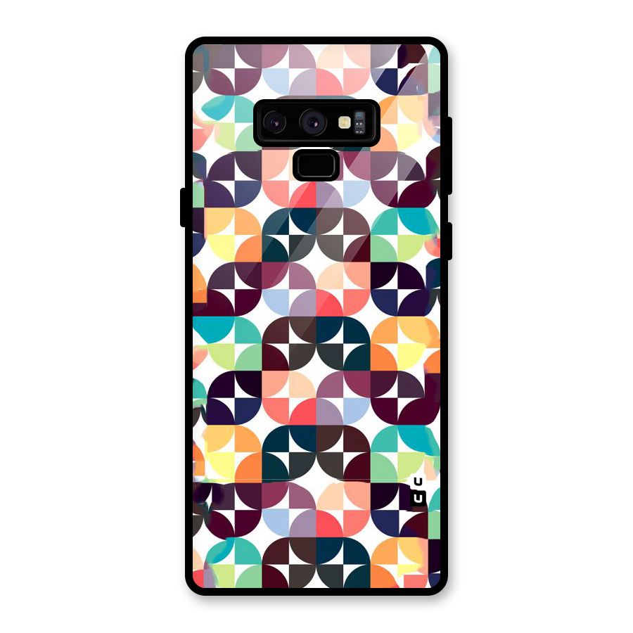 Multicolor Arc Glass Back Case for Galaxy Note 9