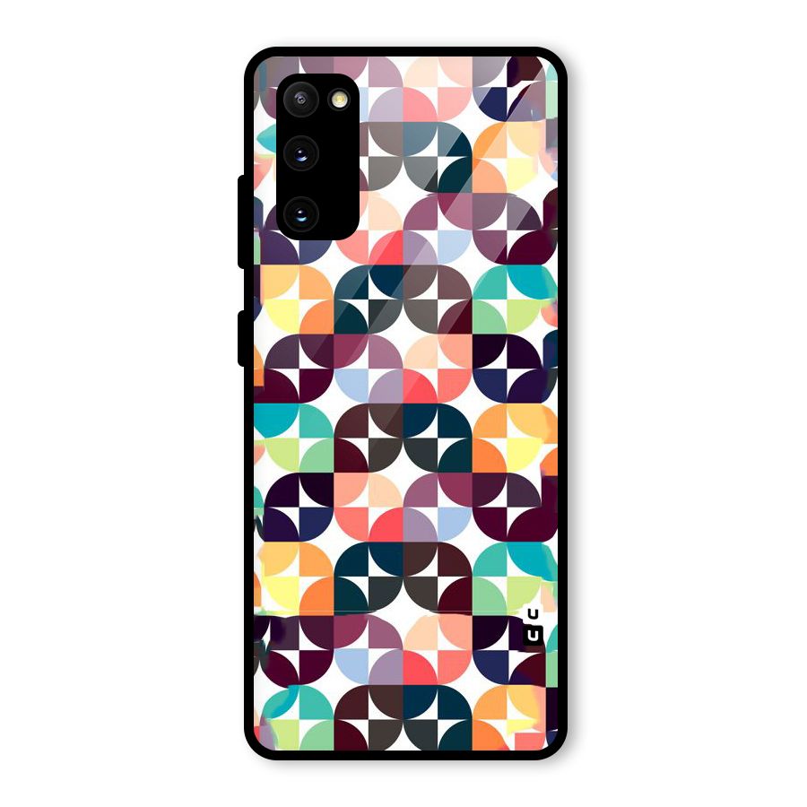 Multicolor Arc Glass Back Case for Galaxy S20 FE