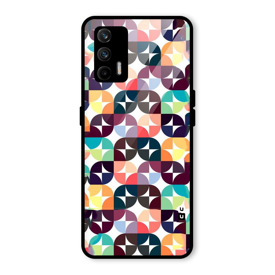 Multicolor Arc Glass Back Case for Realme GT 5G