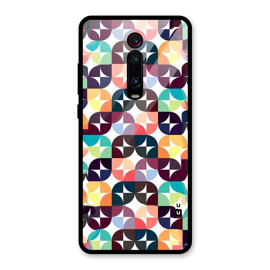 Multicolor Arc Glass Back Case for Redmi K20