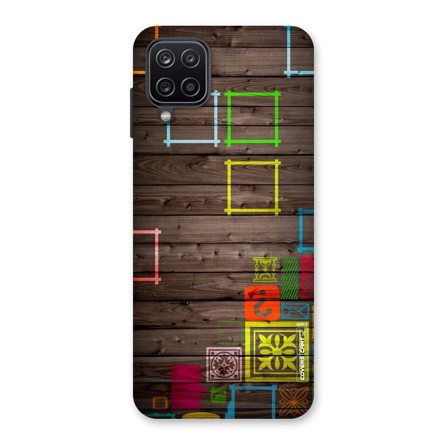 Multicolor Frame Design Back Case for Galaxy A12