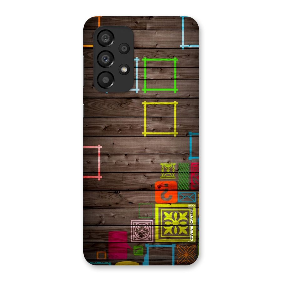 Multicolor Frame Design Back Case for Galaxy A33 5G