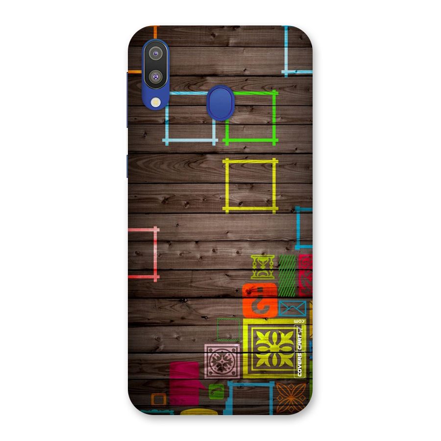 Multicolor Frame Design Back Case for Galaxy M20