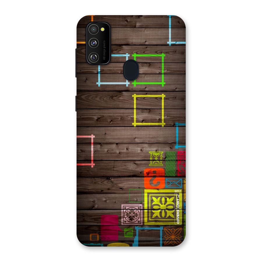Multicolor Frame Design Back Case for Galaxy M30s