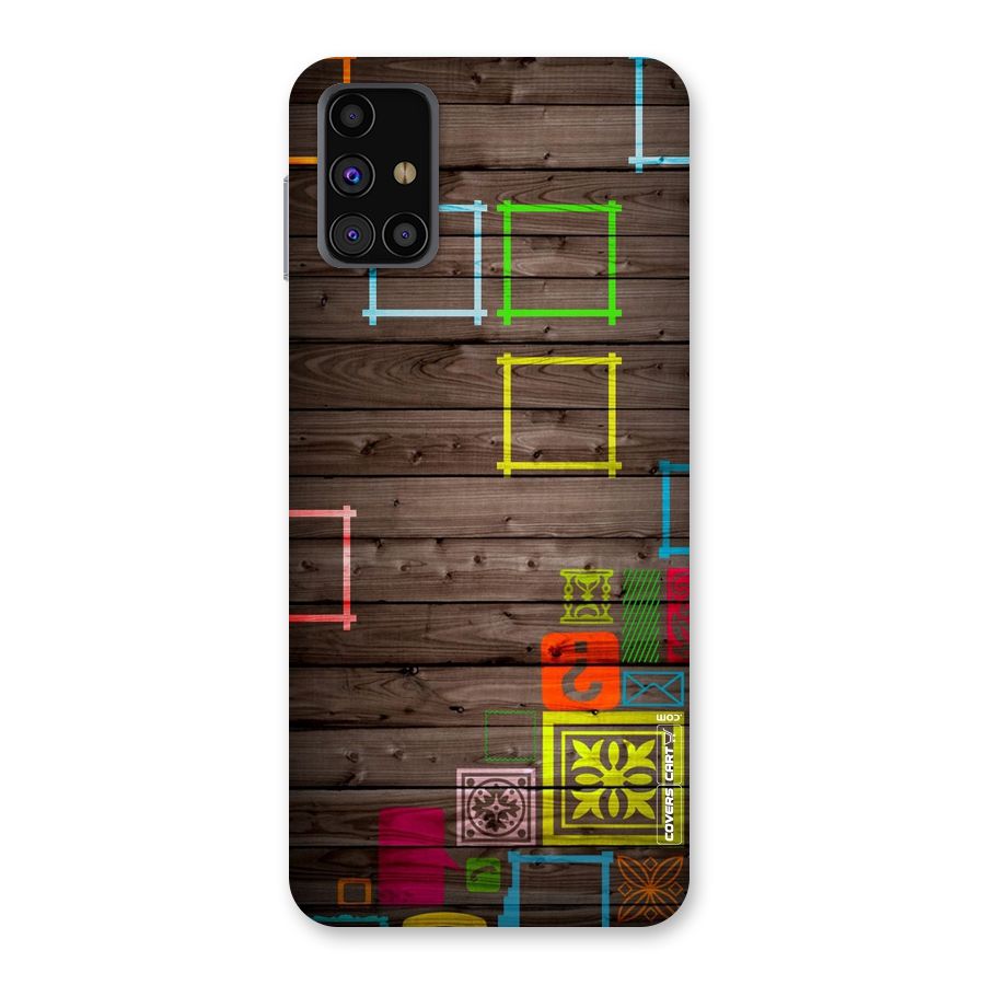 Multicolor Frame Design Back Case for Galaxy M31s
