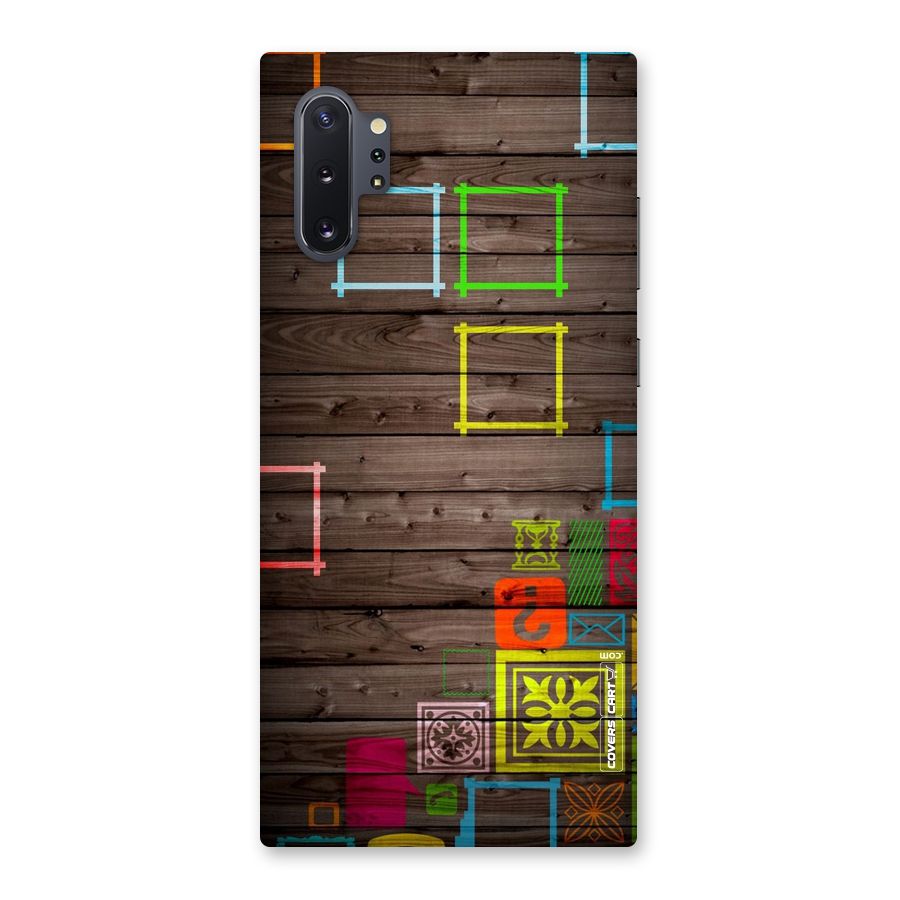 Multicolor Frame Design Back Case for Galaxy Note 10 Plus
