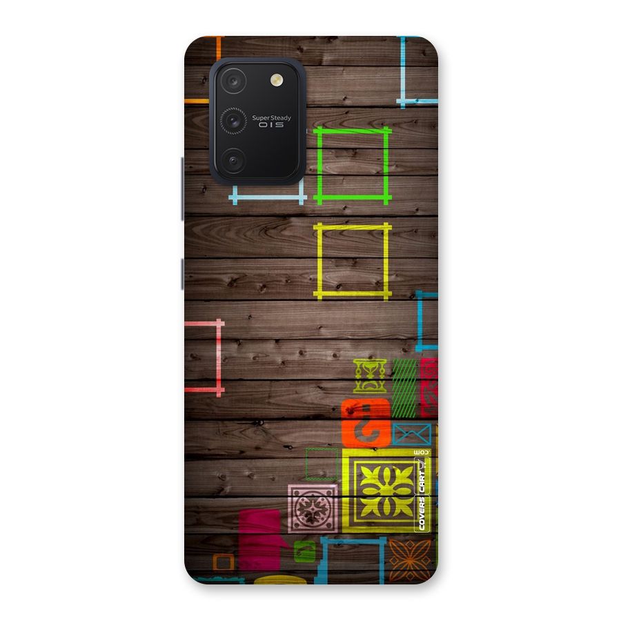 Multicolor Frame Design Back Case for Galaxy S10 Lite