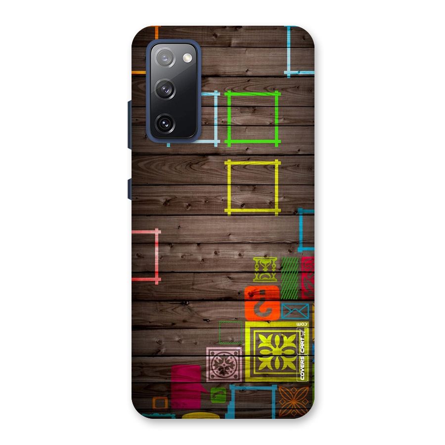 Multicolor Frame Design Back Case for Galaxy S20 FE