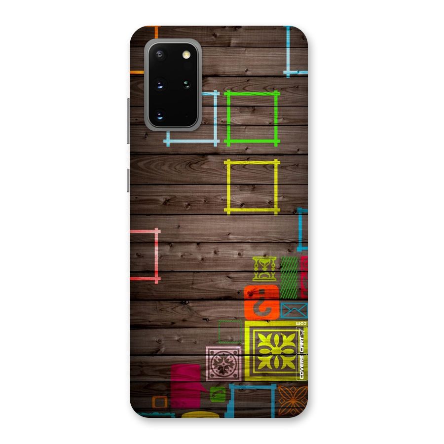 Multicolor Frame Design Back Case for Galaxy S20 Plus