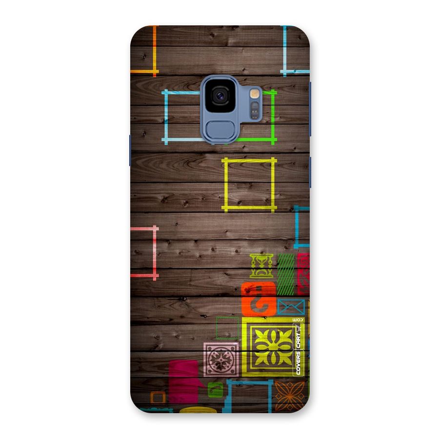 Multicolor Frame Design Back Case for Galaxy S9