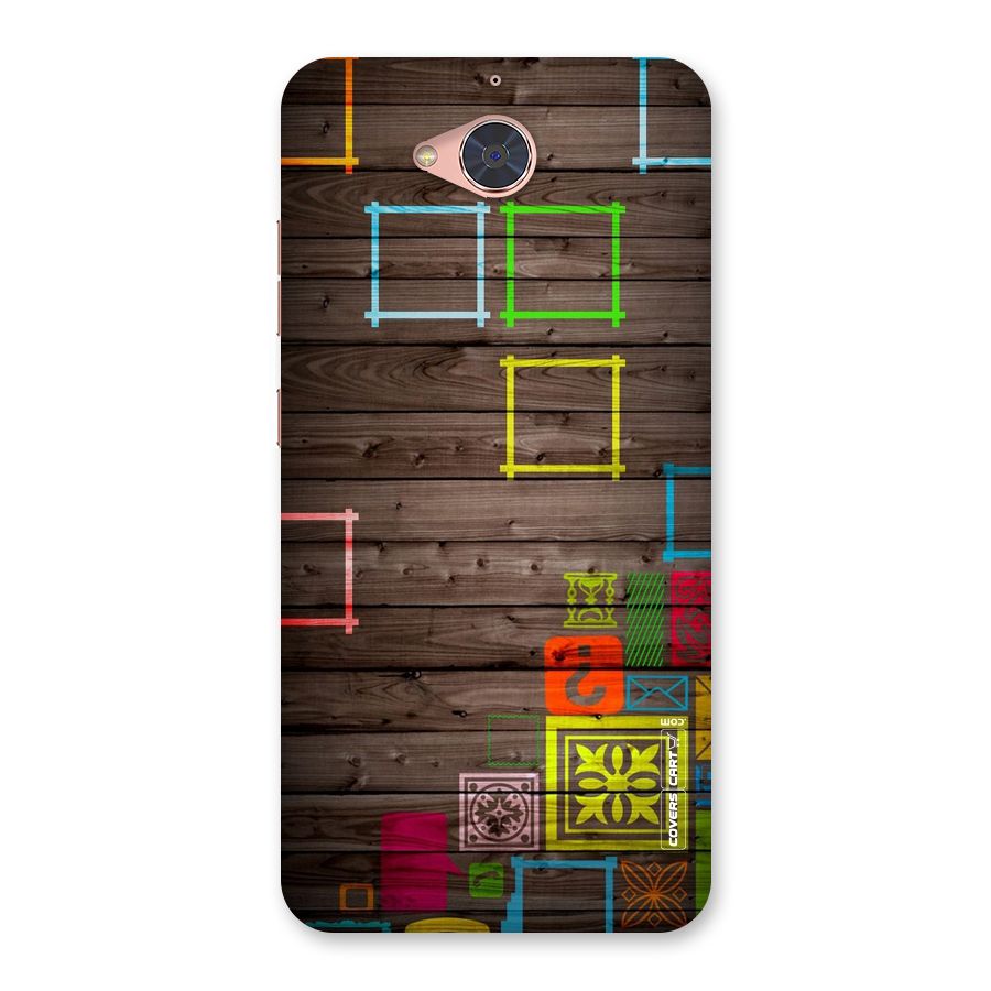Multicolor Frame Design Back Case for Gionee S6 Pro