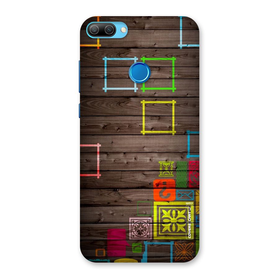 Multicolor Frame Design Back Case for Honor 9N