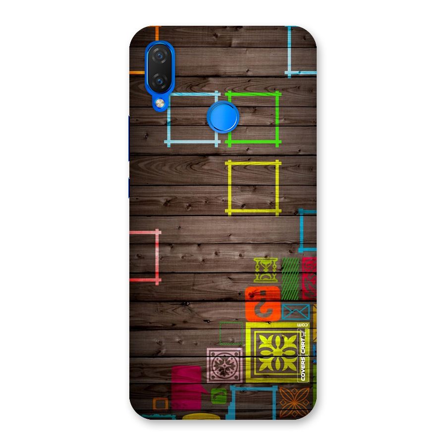 Multicolor Frame Design Back Case for Huawei P Smart+