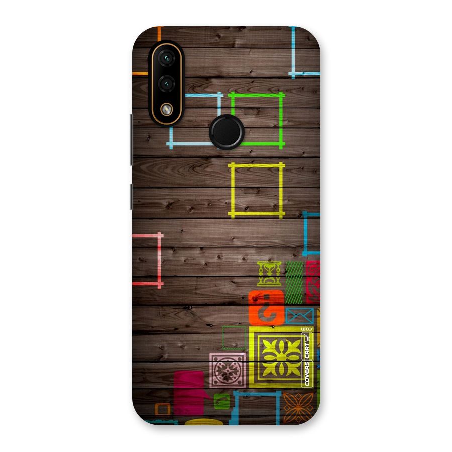 Multicolor Frame Design Back Case for Lenovo A6 Note