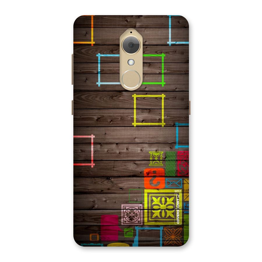 Multicolor Frame Design Back Case for Lenovo K8