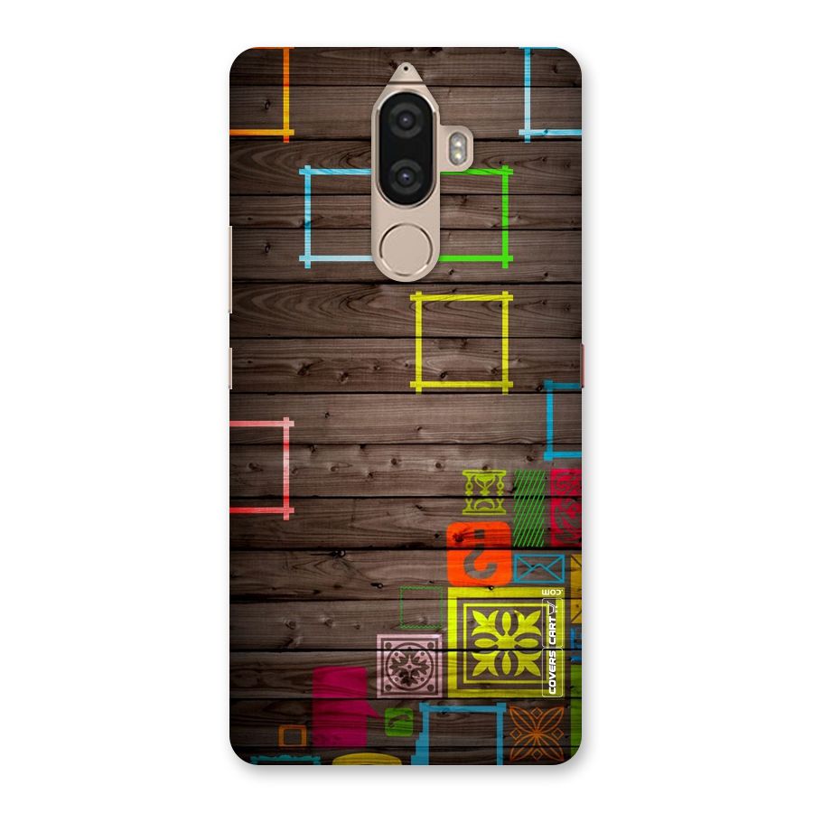 Multicolor Frame Design Back Case for Lenovo K8 Note