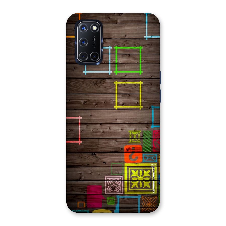 Multicolor Frame Design Back Case for Oppo A52