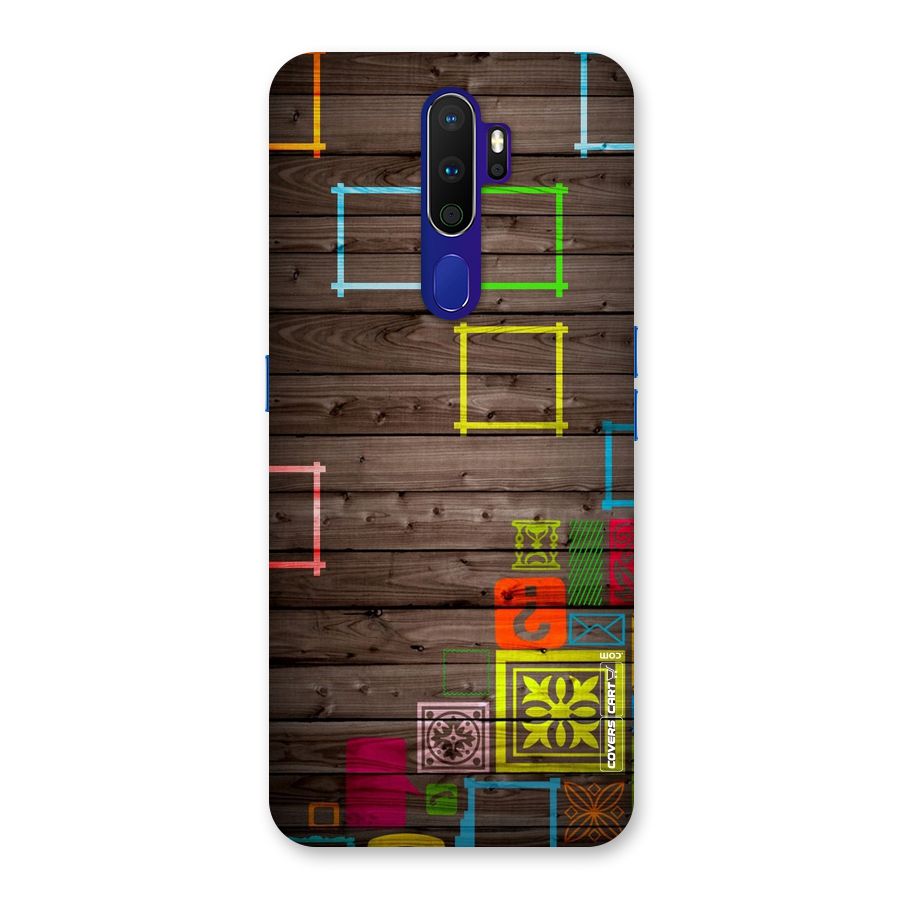 Multicolor Frame Design Back Case for Oppo A9 (2020)