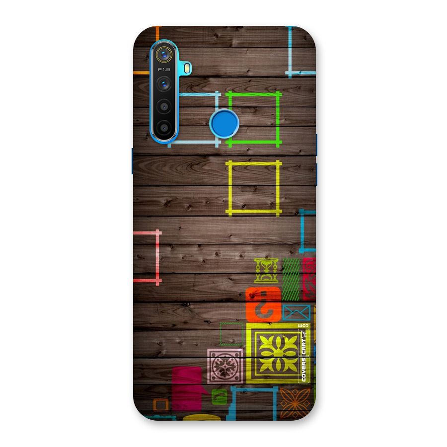Multicolor Frame Design Back Case for Realme 5