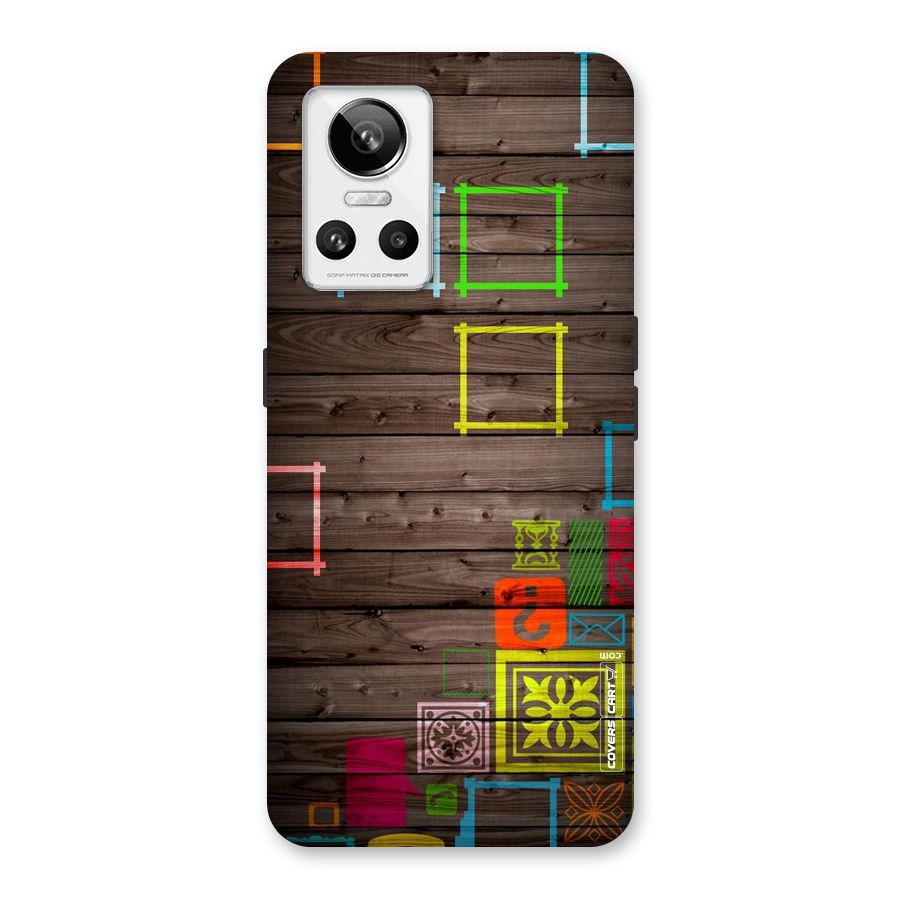 Multicolor Frame Design Back Case for Realme GT Neo 3