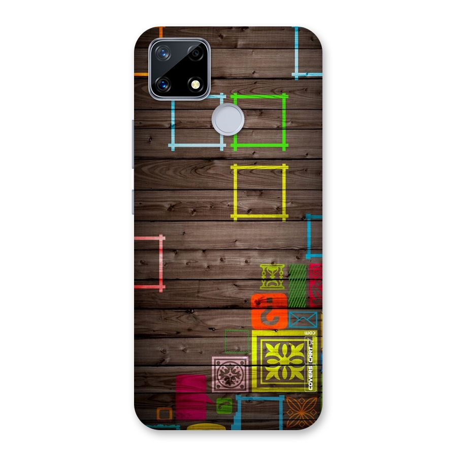 Multicolor Frame Design Back Case for Realme Narzo 20