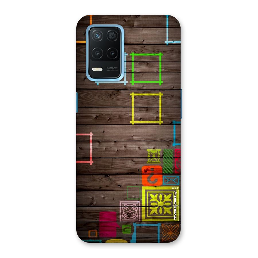 Multicolor Frame Design Back Case for Realme Narzo 30 5G