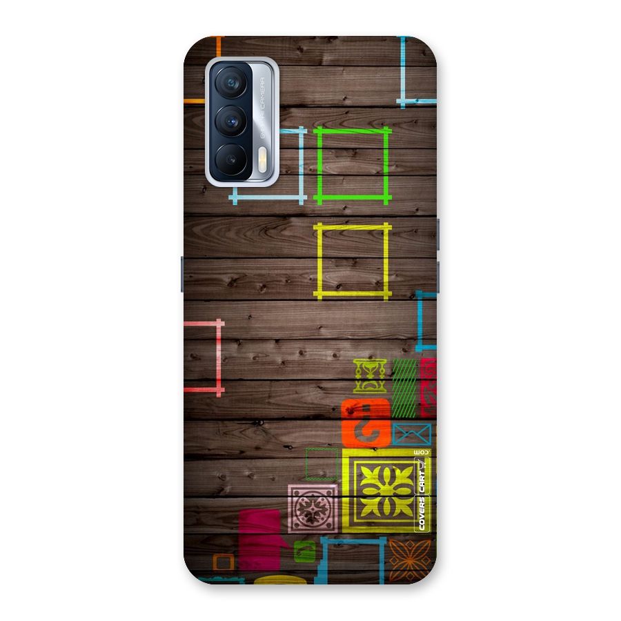 Multicolor Frame Design Back Case for Realme X7