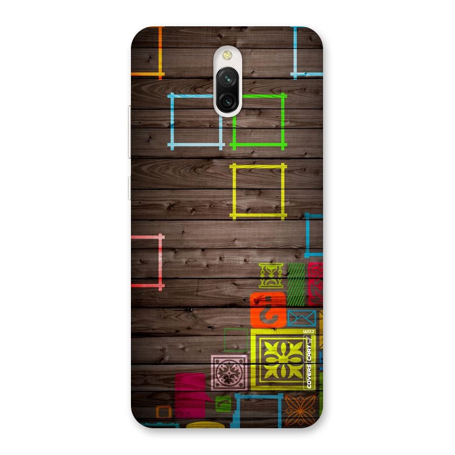Multicolor Frame Design Back Case for Redmi 8A Dual