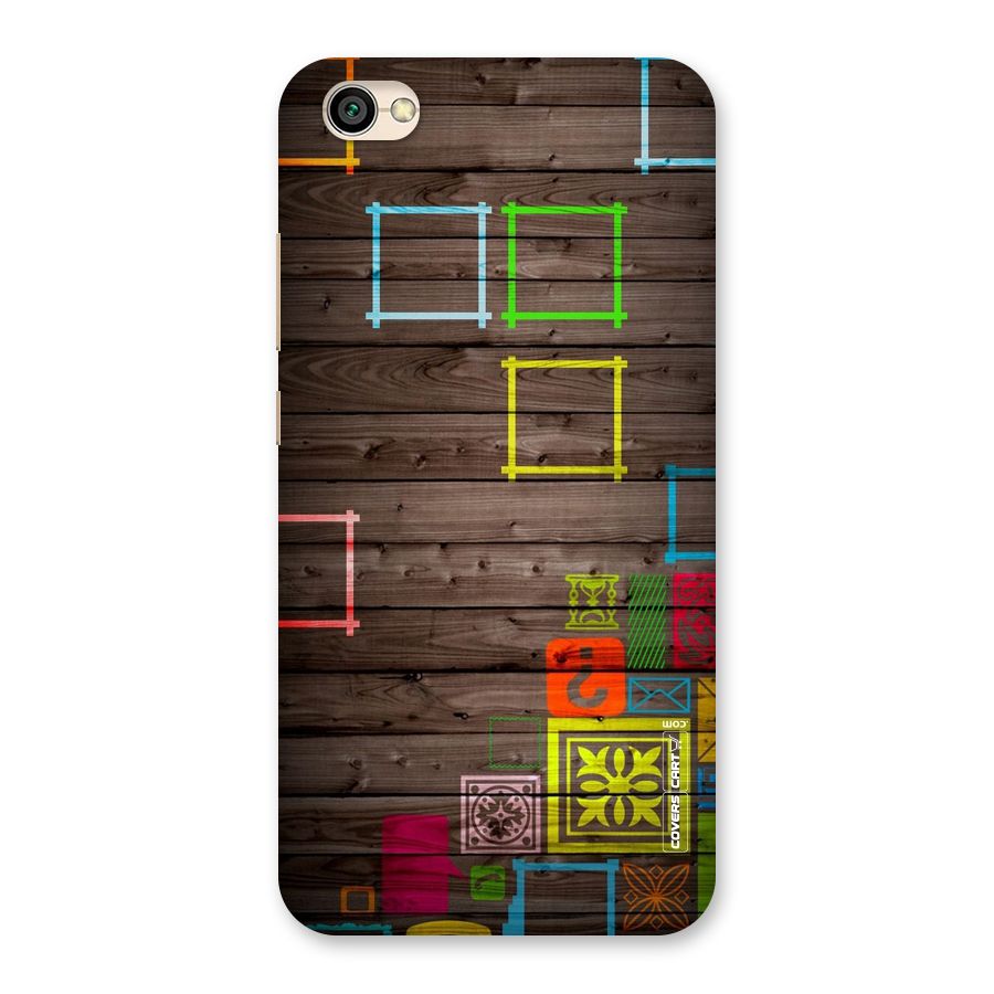 Multicolor Frame Design Back Case for Redmi Y1 Lite