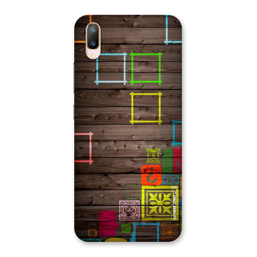 Multicolor Frame Design Back Case for Vivo V11 Pro