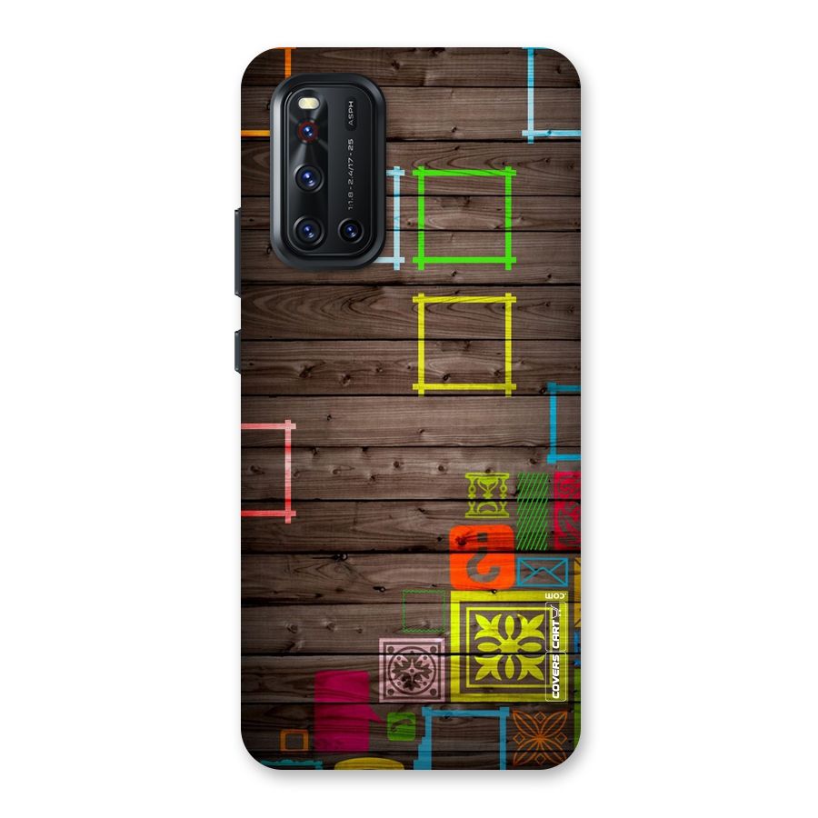 Multicolor Frame Design Back Case for Vivo V19