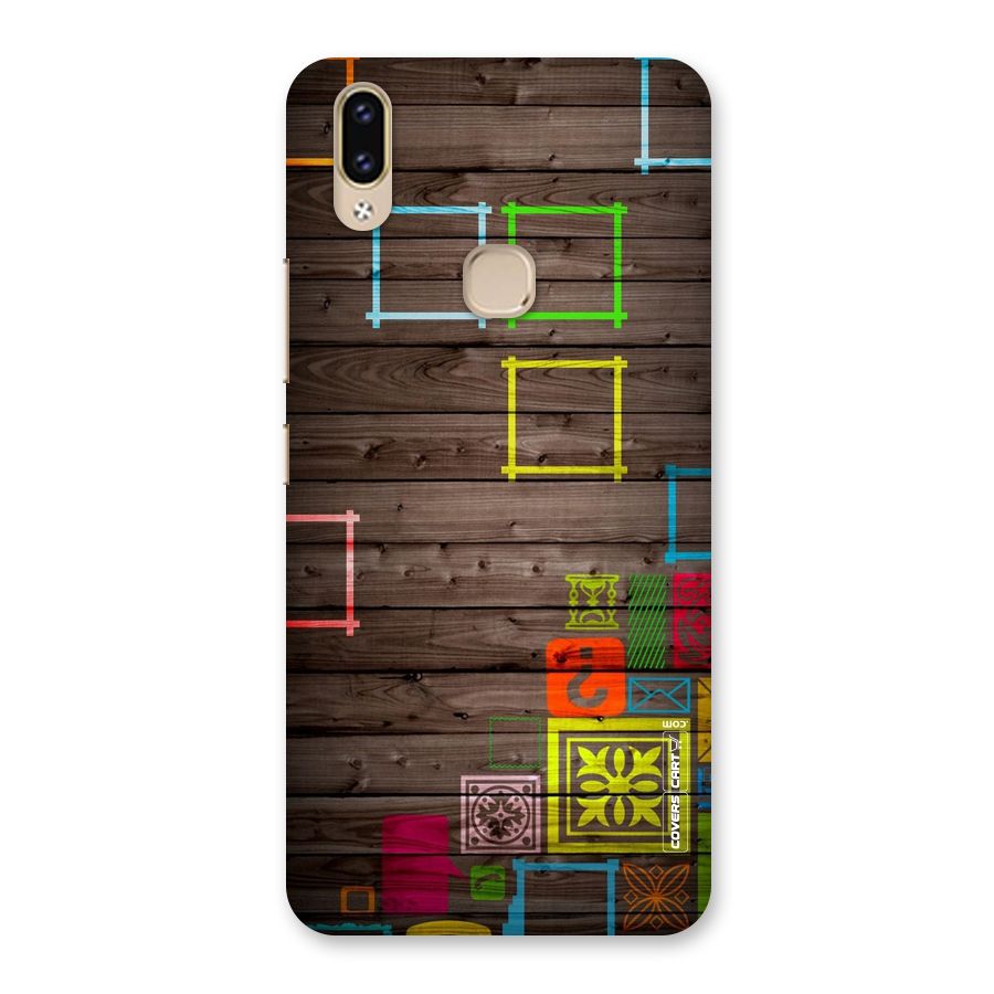 Multicolor Frame Design Back Case for Vivo V9