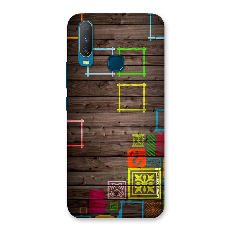 Multicolor Frame Design Back Case for Vivo Y15