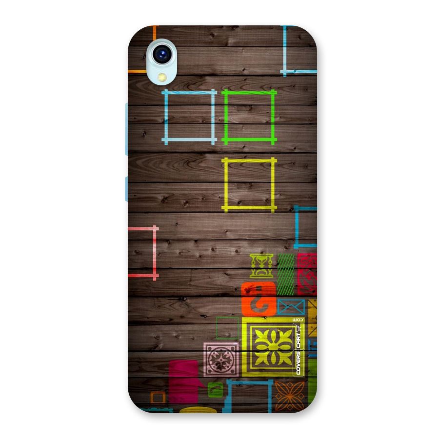 Multicolor Frame Design Back Case for Vivo Y1s