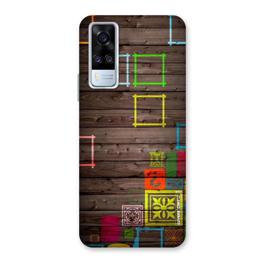 Multicolor Frame Design Back Case for Vivo Y31
